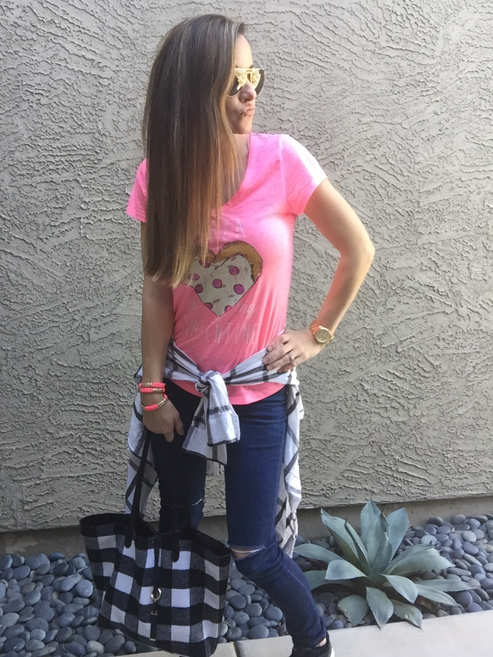 Walmart Valentine's tee